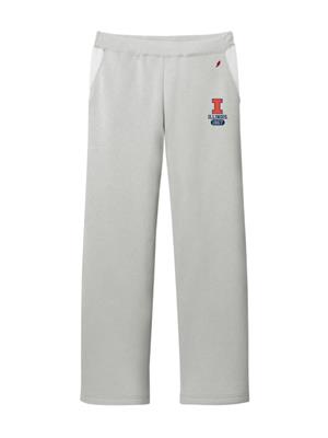 Image of ILLINOIS BLOCK I 1867 REVERSE FLEECE PANT -  steelgrey